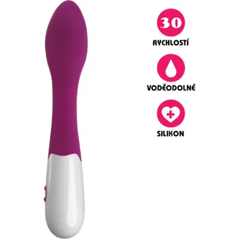 Vibrátor VšeNaSex.cz Silikonový vibrátor Female G-spot Vibe růžový