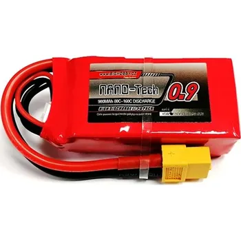 Li-pol baterie 900mAh 3S 80C (160C) Bighobby-NANO Tech