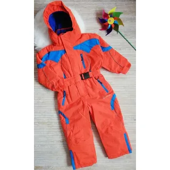 dívčí zimní kombinéza ZIMNÍ KOMBINÉZA ECHT BF Barva: Oranžová, Velikost: 110/116