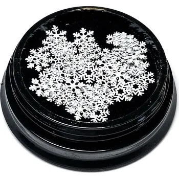 Nehtyprofi Luxusní bižuterie - Metal snowflakes