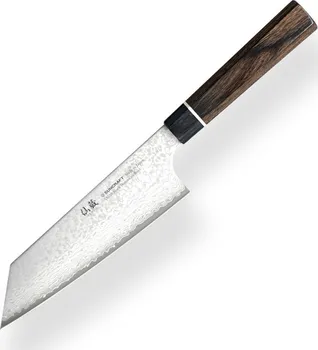 Kuchyňský nůž Suncraft Bunka BD-08 16,5 cm Black Damascus