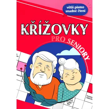 Kniha Křížovky pro seniory: Větší písmo, snadné čtení - Nakladatelství BOOKMEDIA (2022, brožovaná)