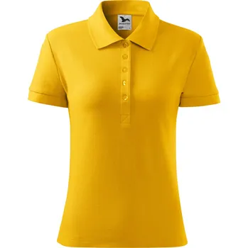 Dámská košile Malfini Cotton Dámská polokošile 213 žlutá XL
