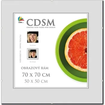 Rám na obraz Euroklip P, plexisklo, 70x70 cm