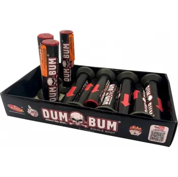 Zábavní pyrotechnika Klásek Pyrotechnics Single Shots Dum Bum 10 ks
