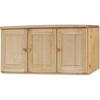 Komoda Skříňový nástavec DREWMAX SF144 z masivní borovice Barevné provedení: Olše