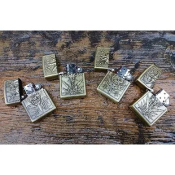 Gadget Zapalovače model Marihuana s lebkou - sada 4 kusy