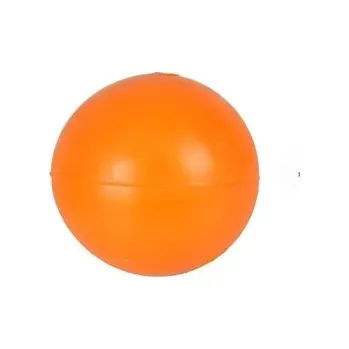 Hračka pro psa Flamingo hračka pro psa míč XL průměr 7,5 cm tvrdá guma oranžová
