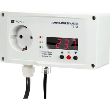 Zahradní jezírko H-Tronic TS 125 teplotní spínač -55 - 125 °C 3000 W