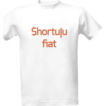 Pánská móda Tričko s potiskem Shortuju fiat pánské