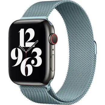 Řemínek na hodinky AW MILÁNSKÝ LOOP pro Apple Watch - Magnetický - Storm blue Šířka uchycení řemínku: 38/40/41/42mm, Barva: Storm Blue IR-AWMTLP16