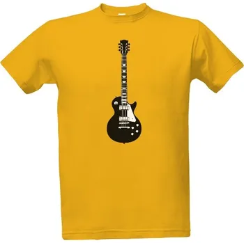 Tričko s potiskem Les Paul pánské