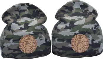 Rybářské oblečení Zfish Čepice Camo Beanie uni