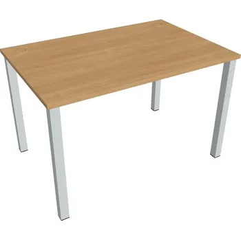 Kancelářský vozík HOBIS kancelářský stůl rovný - US 1200, dub + doprava zdarma