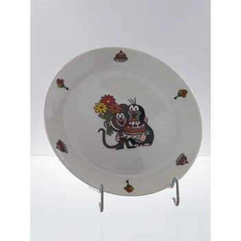 Talíř Thun 1794 Porcelánový talíř s mělký krteček s dortem 210 mm 21 cm