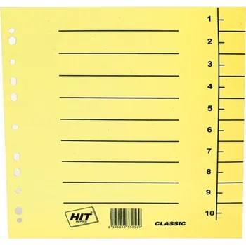 Rozdružovač A4, odstřihovatelný, žlutá