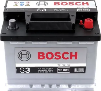 Autobaterie Bosch S3 12V 56Ah 480A 0092S30050