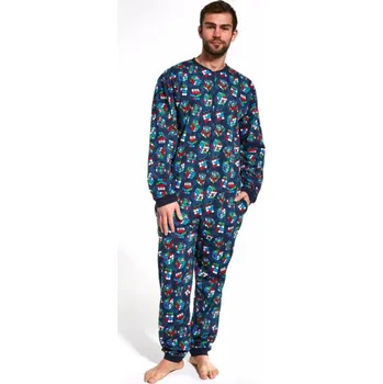 Pánské pyžamo Pánský overal Cornette 196 Velikost: L, Vzor: 1960159