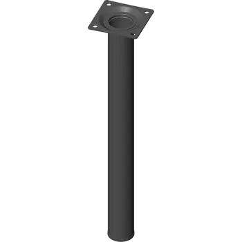 Nábytkové kování Element System Nábytková noha kulatá O 30x300mm, černá