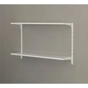 Dílenský regál Element System Policový set OFFICE 1,RS50, bílý