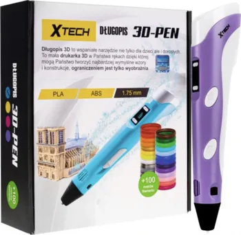 3D pero X-Tech Magic Pen 3D + 100 m filamentu