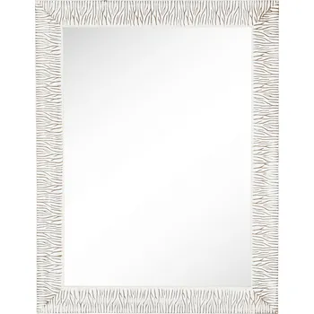 Zrcadlo Tempo Kondela Zrcadlo, bielozlatá, MALKIA TYP 14