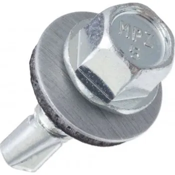 Šroub Marcopol Marcopol MPZ5+S16 Samovrtný šroub s podložkou 5,5 x 25 mm RAL 9006