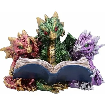 Soška dráčci a Příběhy o ohni cca 11,5 cm, 140 g