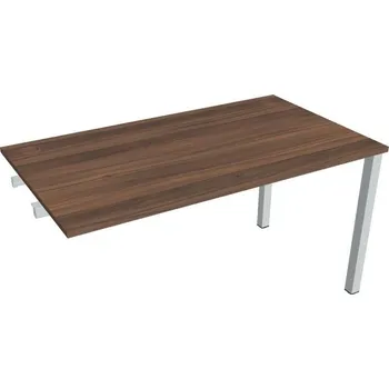 Kancelářský vozík HOBIS přídavný kancelářský stůl rovný - US 1400 R, ořech + doprava zdarma