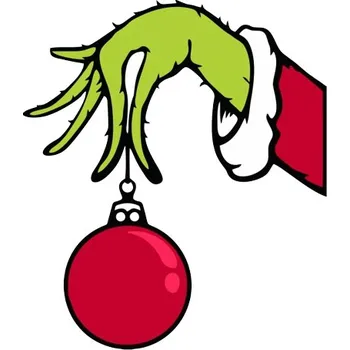 samolepka Samolepka Grinchova ruka | Jpdesign.cz