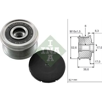 Auto-moto Předstihová spojka Schaeffler INA 535 0137 10