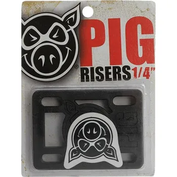 Podložky Pig Risers 1/4" Black