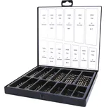 RUKO Sada vrtáků do kovu Terrax 130 dílů - kovový kufr