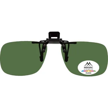 MONTANA EYEWEAR Polarizační KLIP NA BRÝLE 1970B se zelenou čočkou