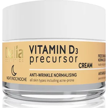Pleťový krém Delia Cosmetics Vitamin D3 Precursor noční krém proti vráskám 50 ml