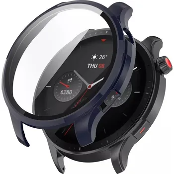 Ochranný kryt pro Amazfit GTR 4 - Tmavě modrý