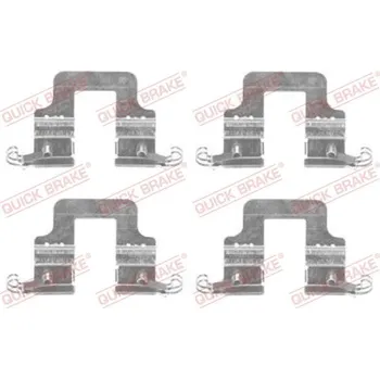 Přislušenství brzdového systému Sada příslušenství, obložení kotoučové brzdy QUICK BRAKE 109-1766