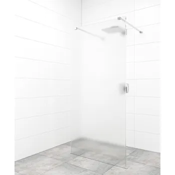 Sprchová zástěna Walk-in 100 cm SAT v barvě profilu chrom SATBWI100MSZAV