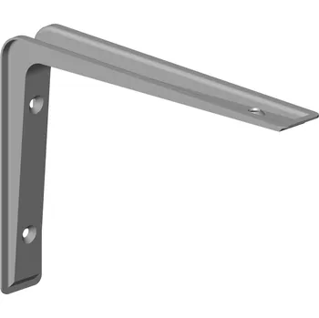 Držák na polici Element System Konzole Alido 170x120mm, stříbrná