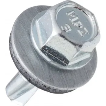 Šroub Marcopol Marcopol MPZ3+S14 Samovrtný šroub s podložkou 4,8 x 25 mm RAL 9006