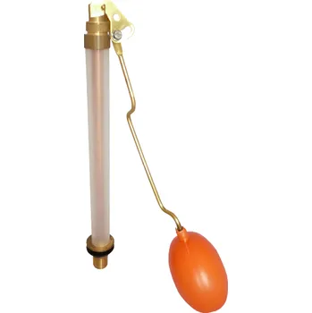 Ventil TEXIM Spodní napouštěcí ventil 1/2" plovák+nastavitelná vyhnutá páka mosaz