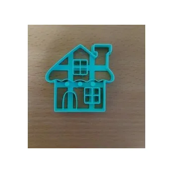 Vánoční dekorace Vykrajovátko - DOMEČEK II. 6,5 cm