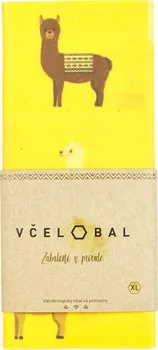 Včelobal Ekologický voskovaný ubrousek XL zvířátka/žlutý