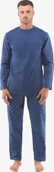 Pánské pyžamo Gino 79129 modré XXL