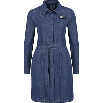 Dámské šaty G- Star Raw Šaty Bristum Service | Barva:tmavě modrá | Velikost:S
