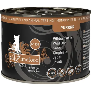 Krmivo pro kočku Catz finefood Purrrr No.109 vepřové 6x200g