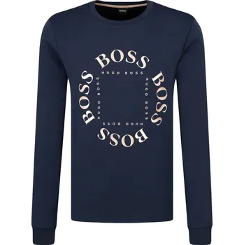 Pánská mikina BOSS ATHLEISURE Mikina Salbo Circle | Barva:tmavě modrá | Velikost:L