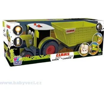 autíčko Traktor CLAAS KIDS se zvukem a světlem