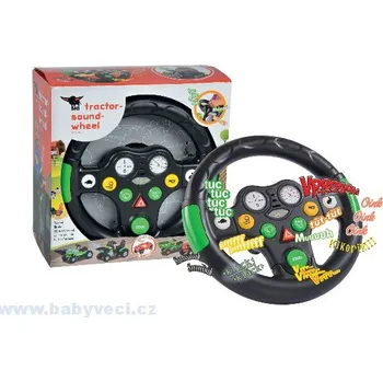 Odrážedlo Interaktivní volant BIG se zvukem > varianta zelený