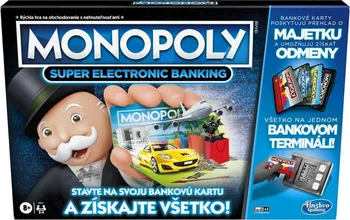 Desková hra Hasbro Monopoly Super elektronické bankovnictví SK